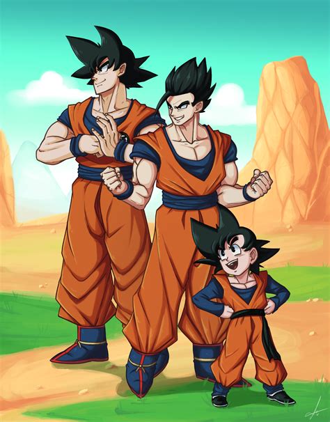 gohan and goten brothers|is gohan goku's son.